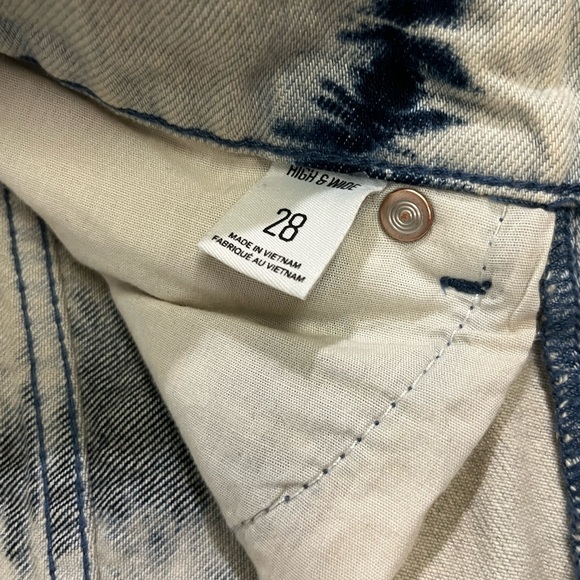 Flared dyed jeans - Picture 4 of 4